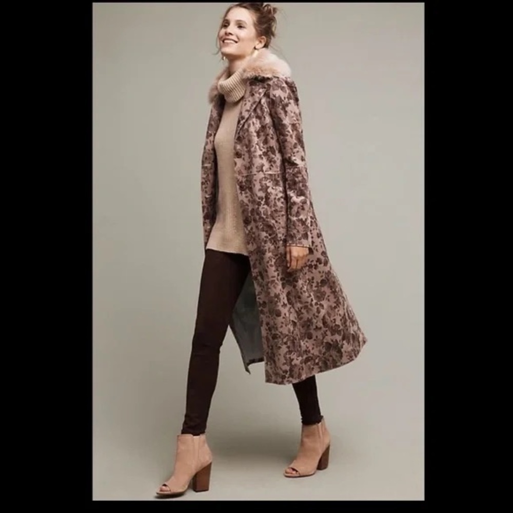 Anthropologie duster coat size 8